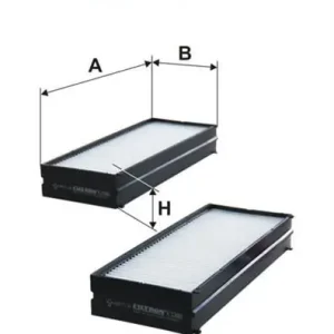 Filtr kabinowy Filtron K 1280-2X Tylko dziś