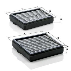 Szybka dostawa Filtr kabinowy Mann CUK 20 000-2