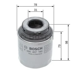 Filtr oleju Bosch F 026 407 183 Premium