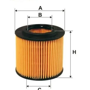 Popularny Filtr oleju Filtron OE 671