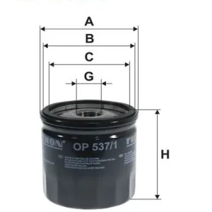 Filtr oleju Filtron OP 537/1 Tylko dziś