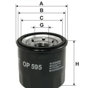 Najlepsza cena Filtr oleju Filtron OP 595