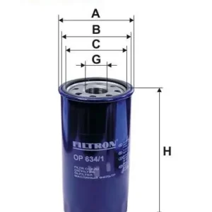 Ostatnia szansa Filtr oleju Filtron OP 634/1