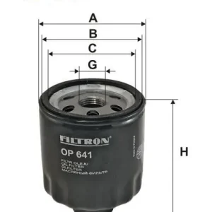 Bezpieczna płatność Filtr oleju Filtron OP 641