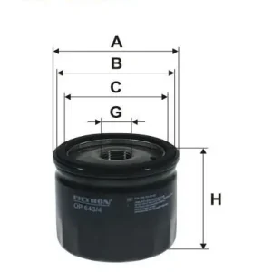 Darmowa dostawa Filtr oleju Filtron OP 643/4