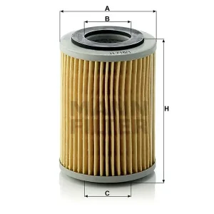 Zamów teraz Filtr oleju Mann H 716/1 X