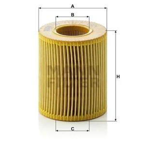 Filtr oleju Mann HU 711/2 X Oryginalny