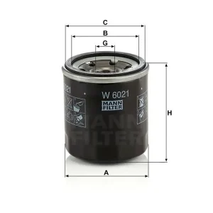 Filtr oleju Mann W 6021 Wyprzedaż