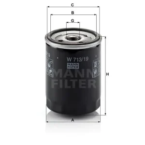 Filtr oleju Mann W 713/19 Oferta