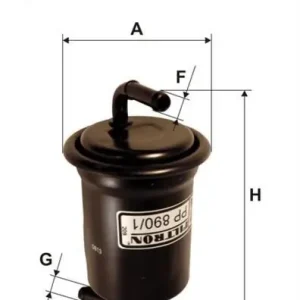 Filtr paliwa Filtron PP 890/1 Szybka dostawa