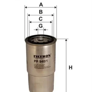 Filtr paliwa Filtron PP 940/1 Bezpieczna płatność