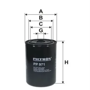 Kup teraz Filtr paliwa Filtron PP 971