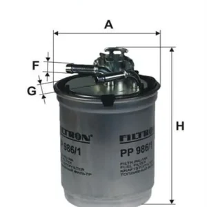 Szybka dostawa Filtr paliwa Filtron PP 986/1
