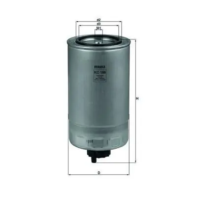 Filtr paliwa Knecht KC 186 Wyprzedaż