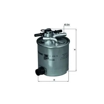 Bezpieczna płatność Filtr paliwa Knecht KL 404/16