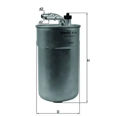 Promocja Filtr paliwa Knecht KL 792