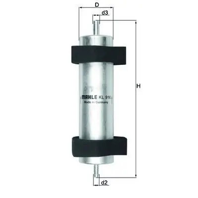 Zamów teraz Filtr paliwa Knecht KL 916
