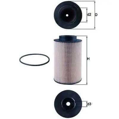 Darmowa dostawa Filtr paliwa Knecht KX 191/1D