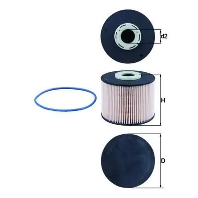 Filtr paliwa Knecht KX 331D Szybka dostawa