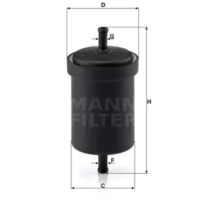 Ekspresowa dostawa Filtr paliwa Mann WK 613/1