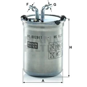 Filtr paliwa Mann WK 8029/1 Promocja