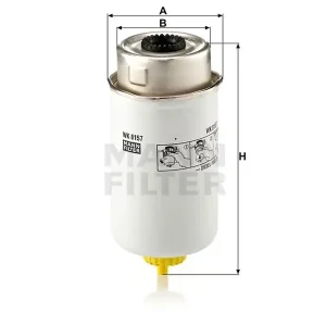 Szybka dostawa Filtr paliwa Mann WK 8157