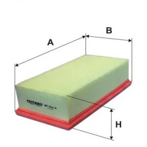 Kup teraz Filtr powietrza Filtron AP 196/6